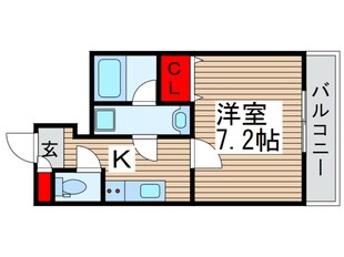 ルレーブ南柏の物件間取画像